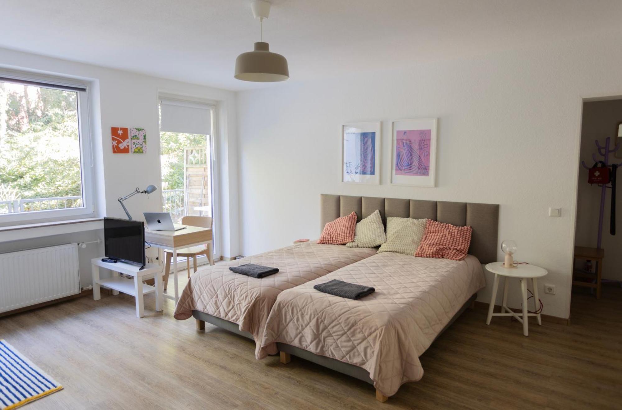 Central Apartment With Terrace And A Free Parking Ντούισμπουργκ Εξωτερικό φωτογραφία